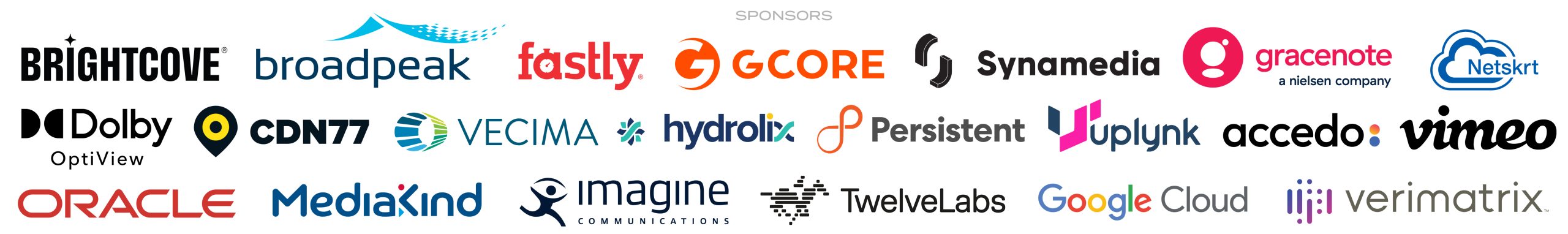 Las Vegas Sponsors 2026