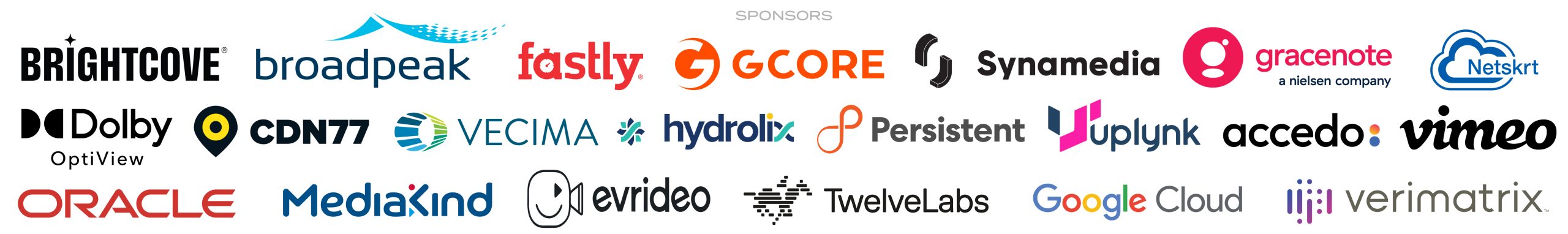 Las Vegas Sponsors 2026